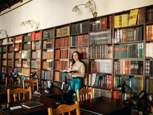 Library in France