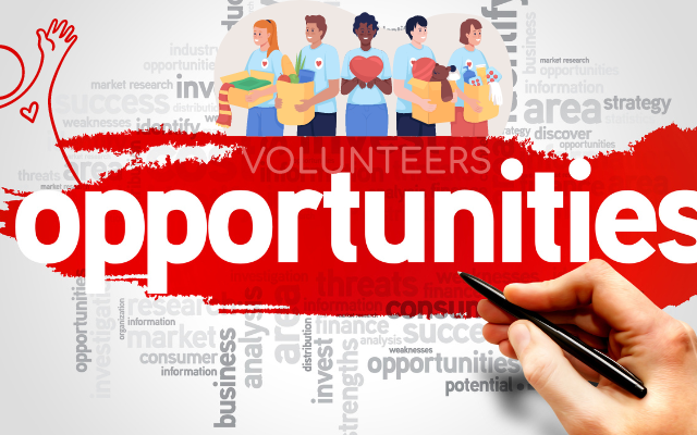 Volunteering opportunities